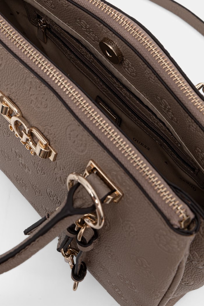 Guess dámska crossbody kabelka z imitácie kože ANISE HWPD99.16060 béžová