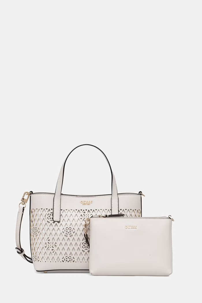 Guess geantă pentru femei LETTY bej HWPG99.11750