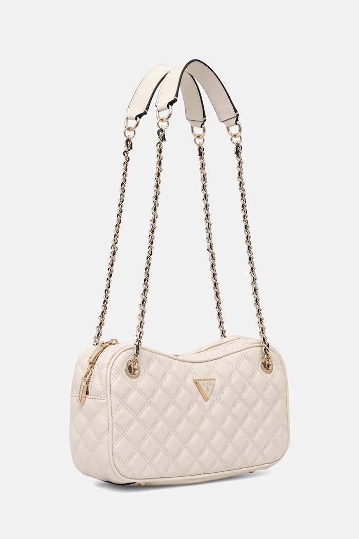 Guess kabelka typu baguette dámska z imitácie kože GIULLY HWQG96.73090 béžová SS26