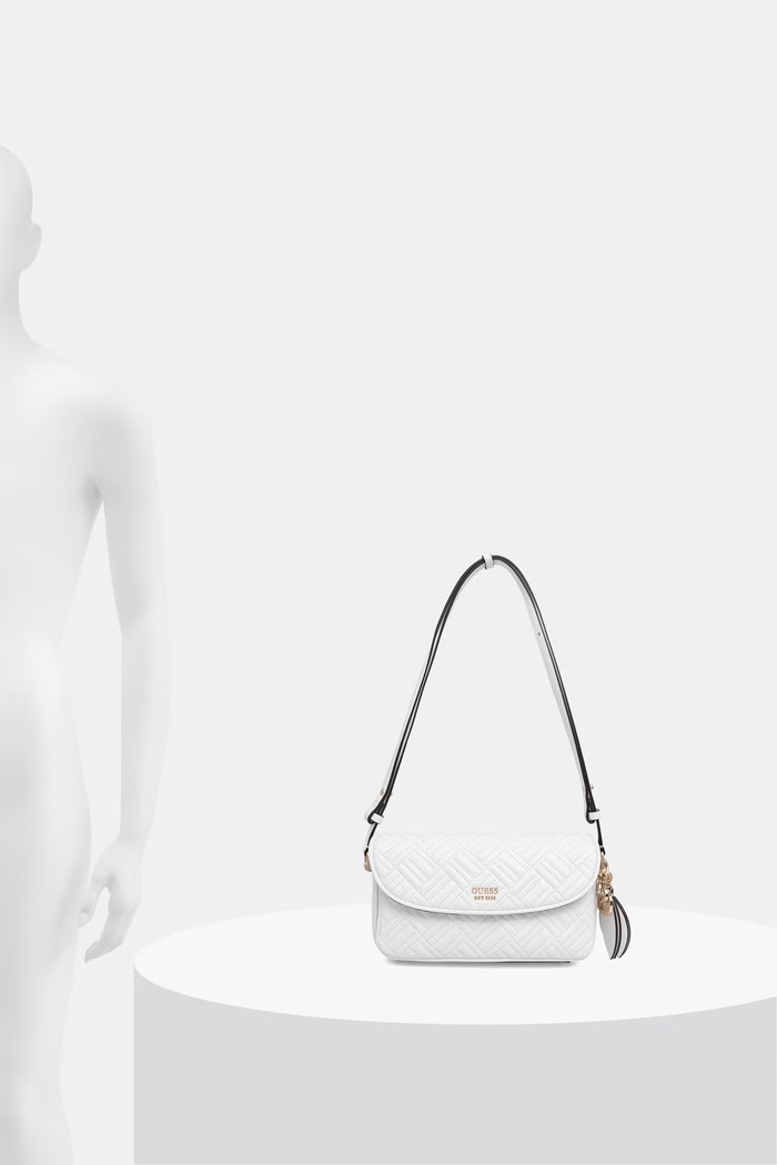 Guess dámska bagetová kabelka z imitácie kože SALLY HWQG99.21210