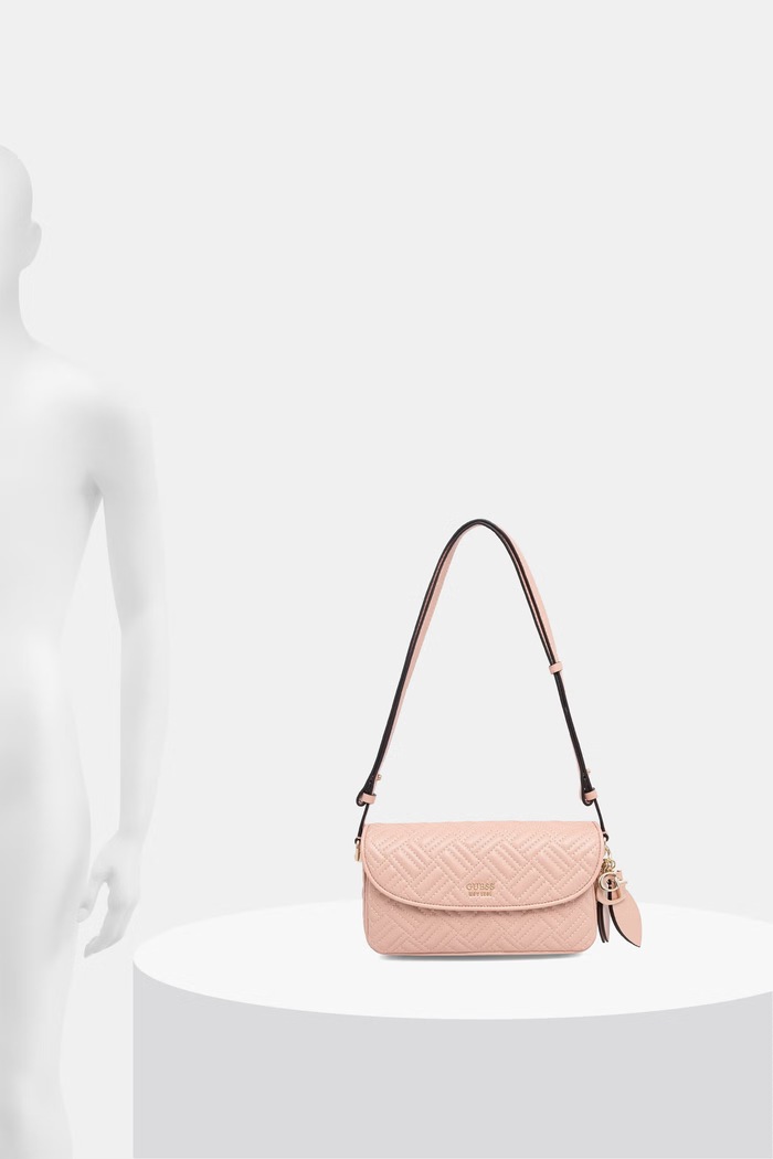 Guess dámska bagetová kabelka z imitácie kože SALLY HWQG99.21210