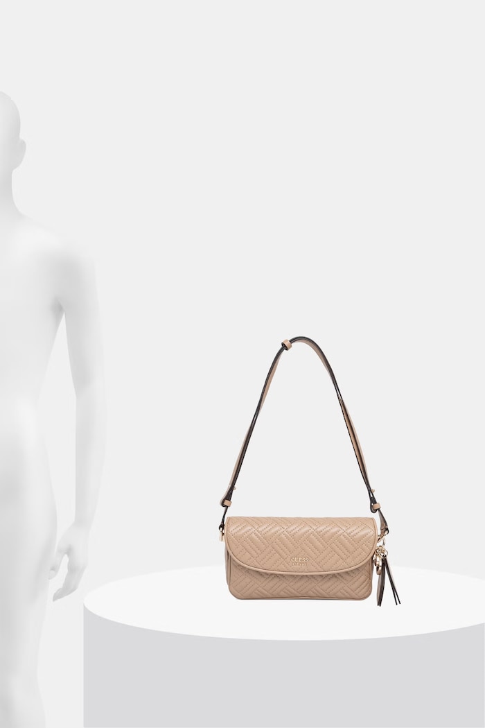 Guess dámska bagetová kabelka z imitácie kože SALLY HWQG99.21210