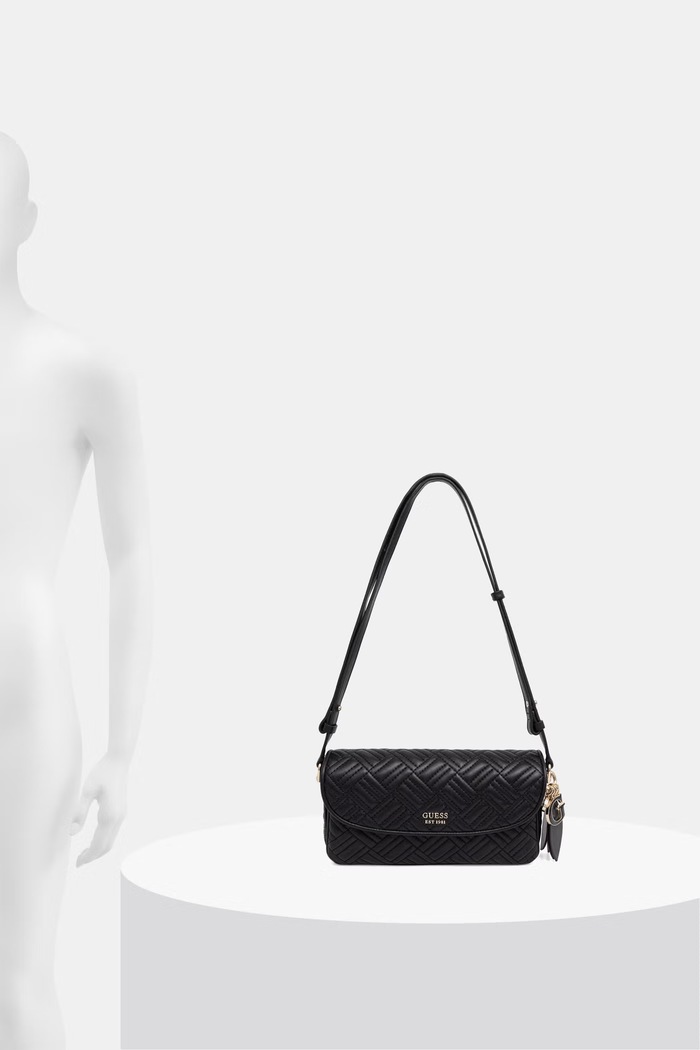 Guess dámska bagetová kabelka z imitácie kože SALLY HWQG99.21210