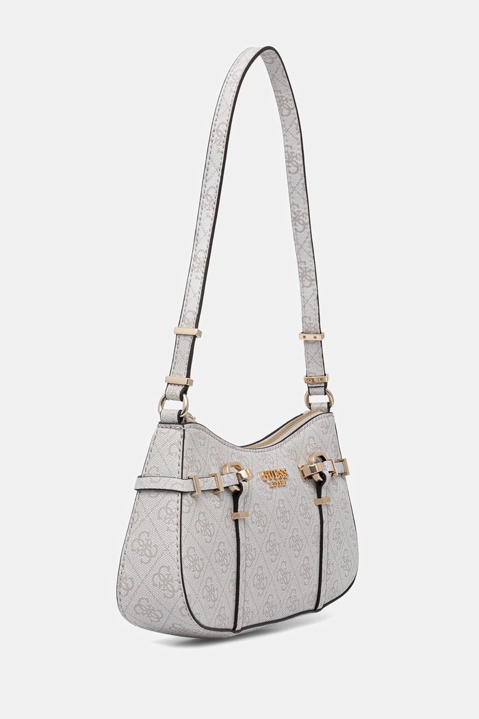 Guess kabelka dámska z imitácie kože LEONA HWSG99.17180 béžová SS26