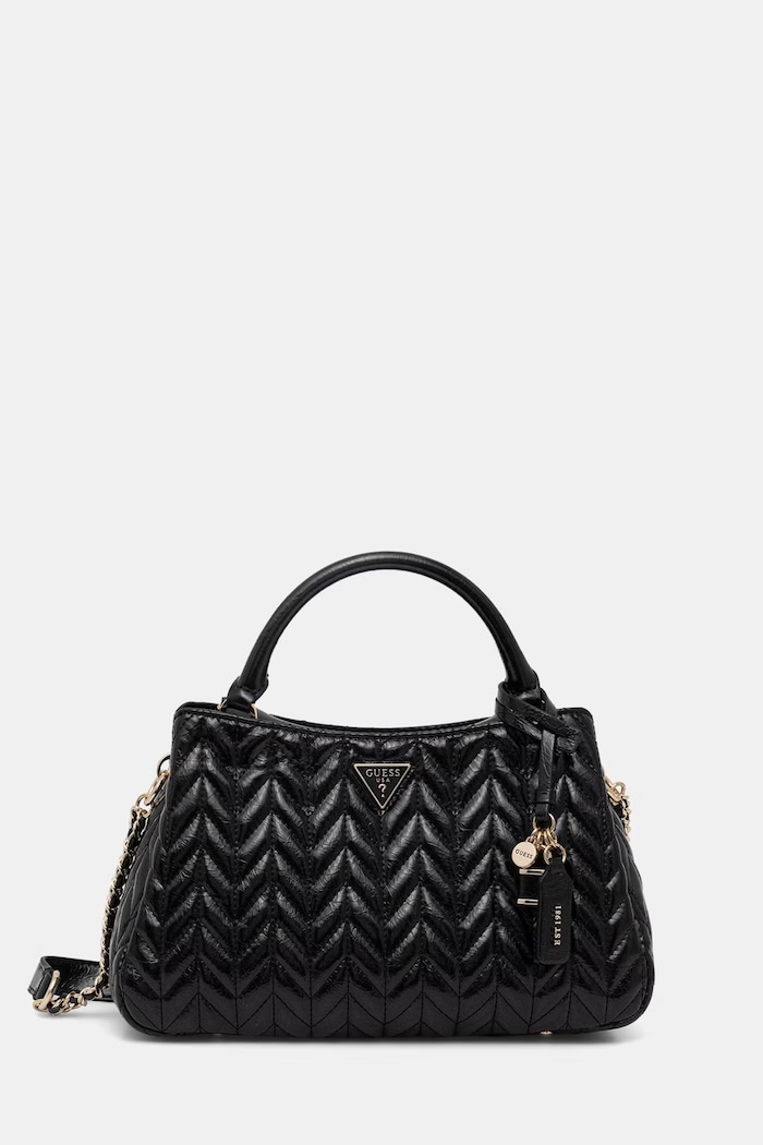 Guess torebka crossbody damska z imitacji skóry CHERYL czarny HWTQ97.20060