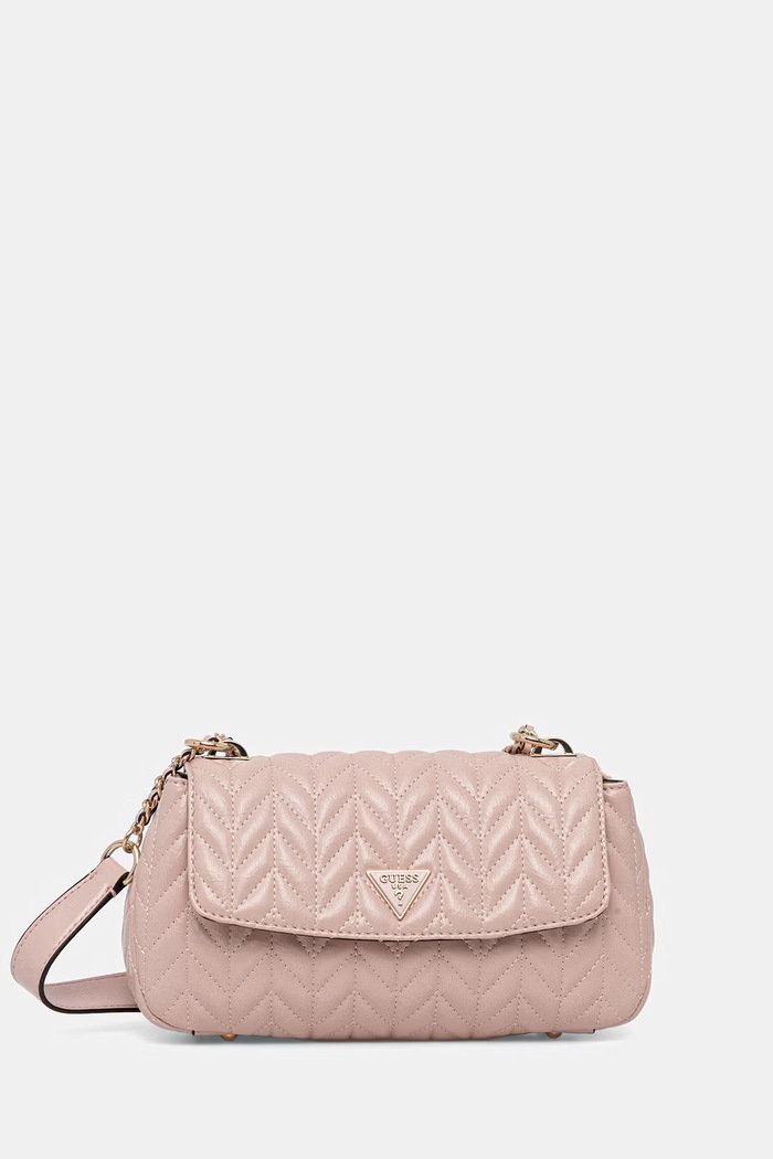 Guess torebka bagietka damska z imitacji skóry CHERYL różowy HWTQ97.20210
