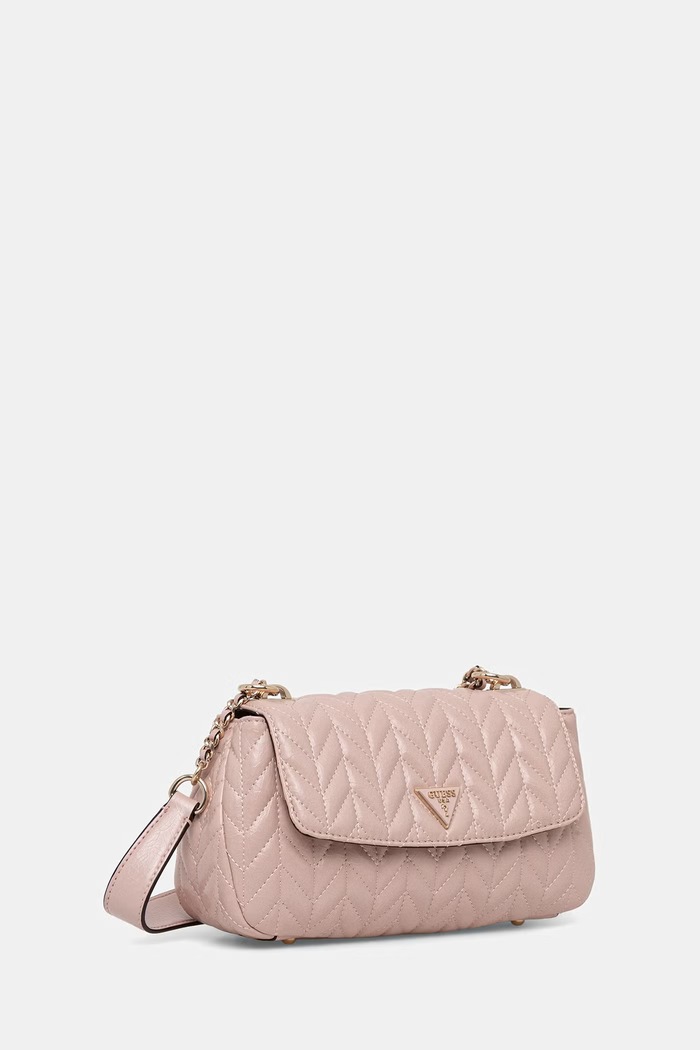 Guess torebka bagietka damska z imitacji skóry CHERYL HWTQ97.20210 różowy SS26