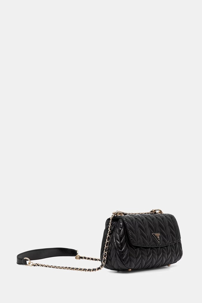 Guess kabelka typu baguette dámska z imitácie kože CHERYL HWTQ97.20210 čierna SS26
