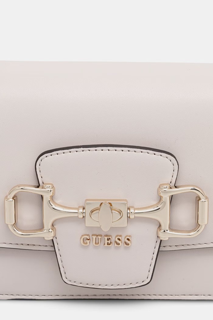 Guess torebka damska z imitacji skóry JANIE beżowy HWVG99.10210