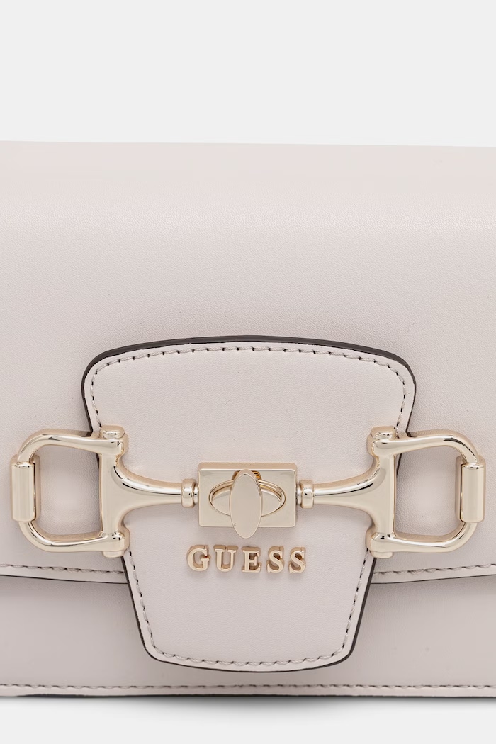 Guess torebka damska z imitacji skóry JANIE beżowy HWVG99.10210