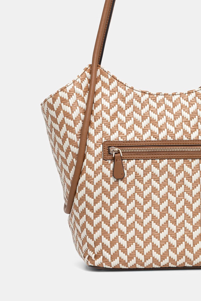 Akcesoria Guess torebka shopper damska TESSI HWWG76.91230 beżowy
