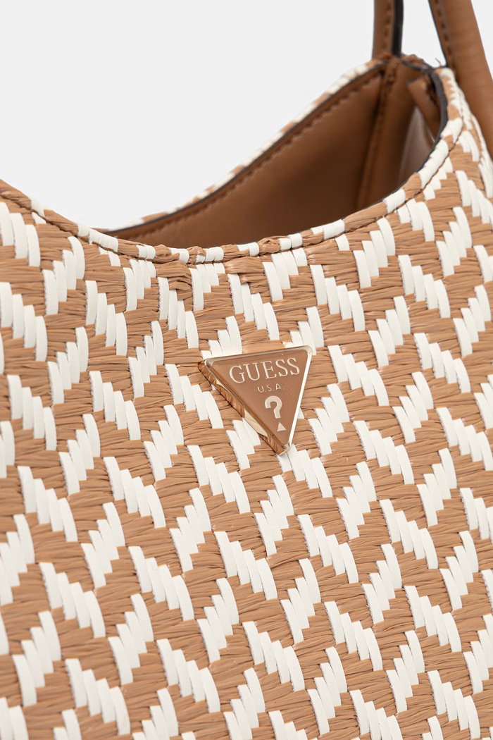 Guess torebka shopper damska TESSI beżowy HWWG76.91230