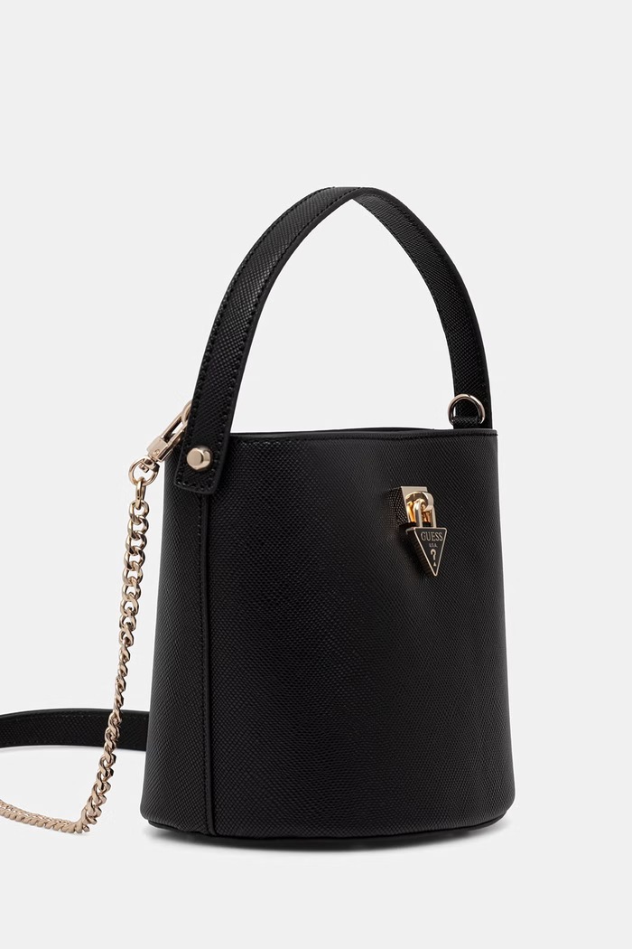 Guess dámska crossbody kabelka z imitácie kože PATSIE HWZG99.19030 čierna SS26
