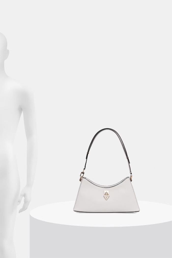 Guess torebka crossbody damska z imitacji skóry PATSIE HWZG99.19180 beżowy