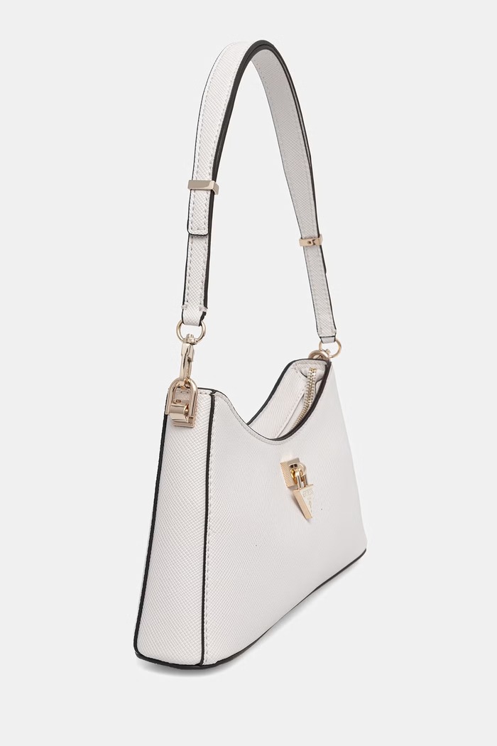 Guess torebka crossbody damska z imitacji skóry PATSIE HWZG99.19180 beżowy SS26