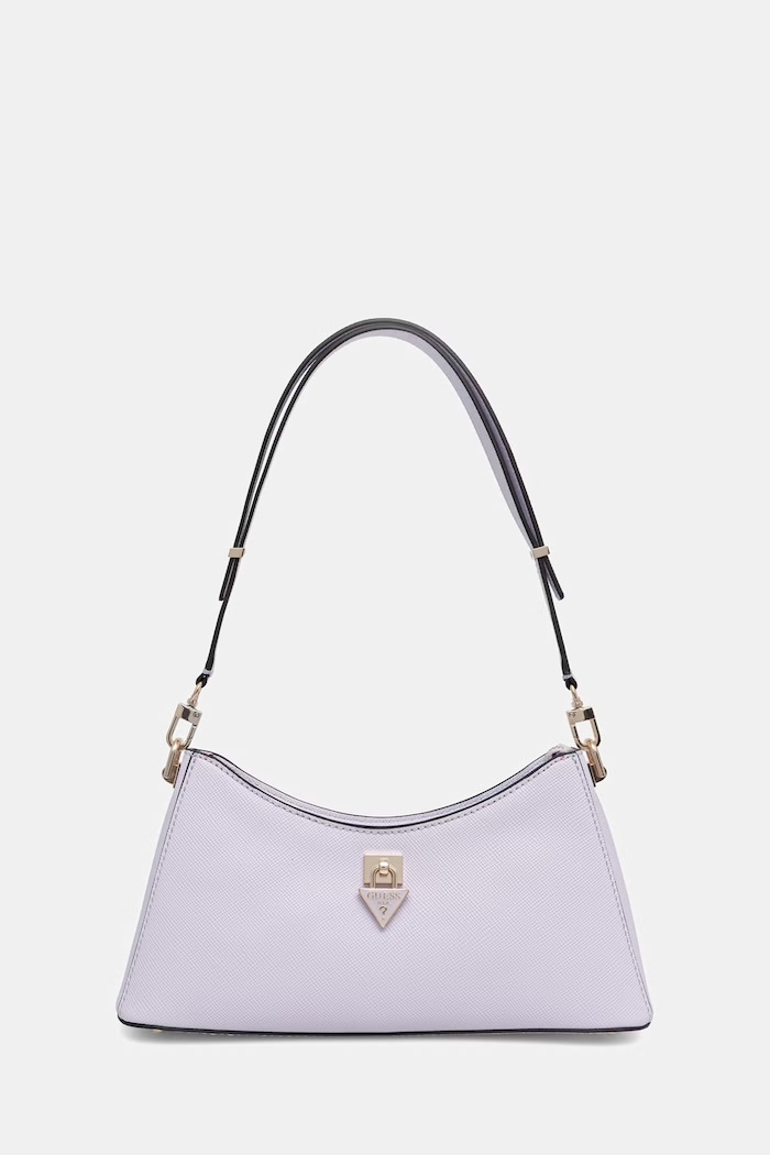 Guess geantă crossbody pentru femei, cu imitație de piele PATSIE violet HWZG99.19180