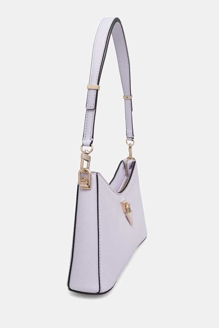 Guess geantă crossbody pentru femei, cu imitație de piele PATSIE HWZG99.19180 violet SS26