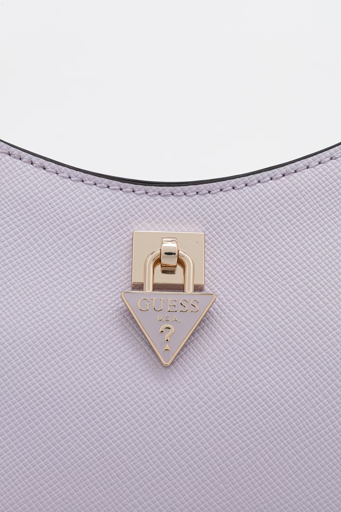 Guess geantă crossbody pentru femei, cu imitație de piele PATSIE violet HWZG99.19180