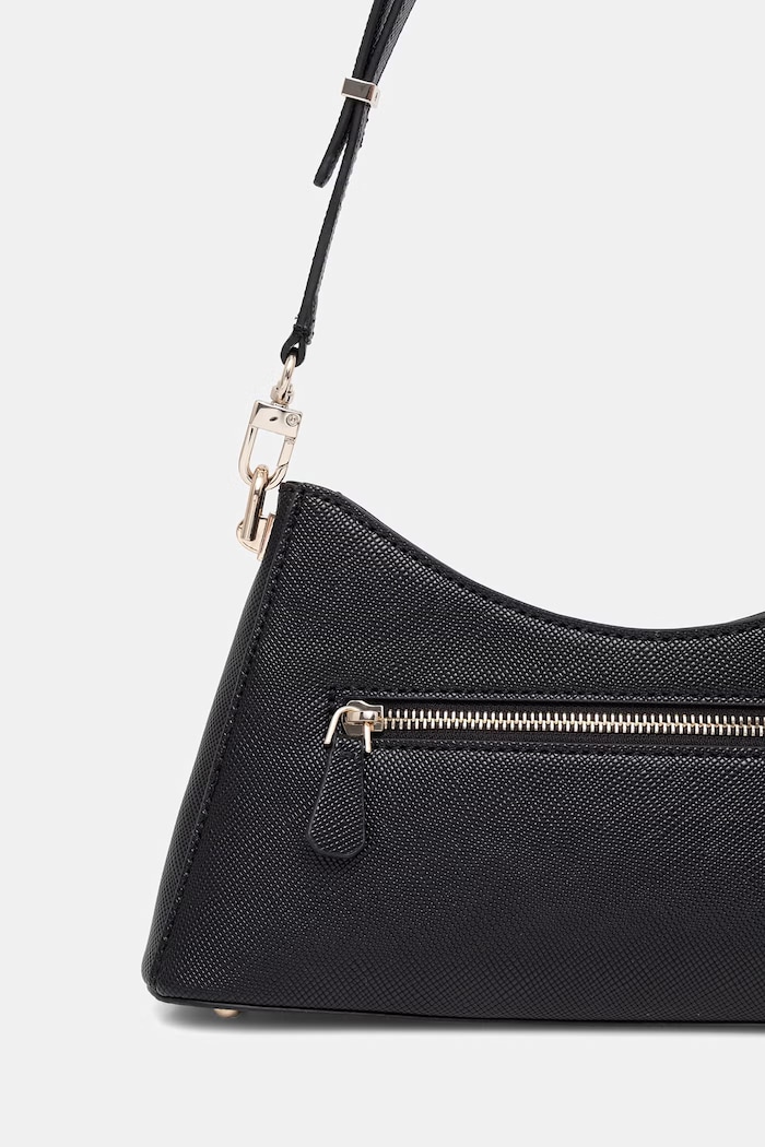 Doplnky Guess dámska crossbody kabelka z imitácie kože PATSIE HWZG99.19180 čierna