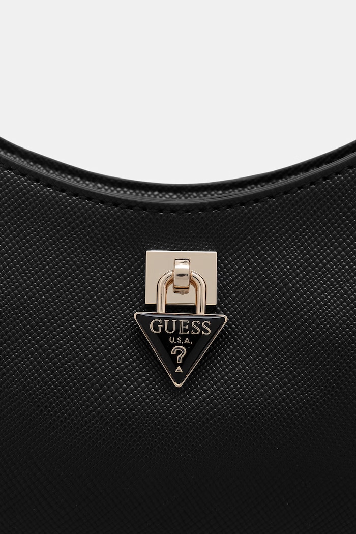 Guess dámska crossbody kabelka z imitácie kože PATSIE čierna HWZG99.19180