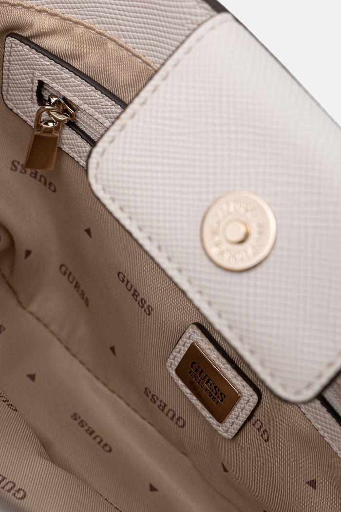 Guess torebka tote damska z imitacji skóry PATSIE HWZG99.19750 biały