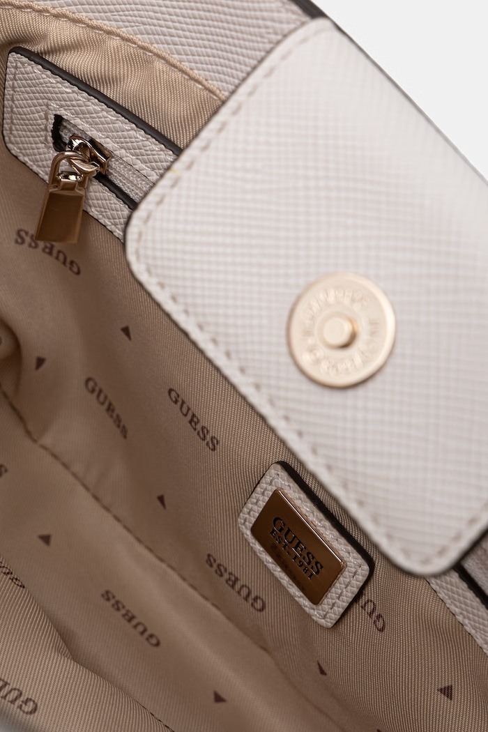 Guess torebka tote damska z imitacji skóry PATSIE HWZG99.19750 biały