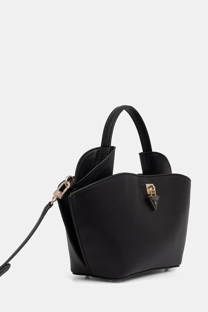 Guess torebka tote damska z imitacji skóry PATSIE HWZG99.19750 czarny SS26