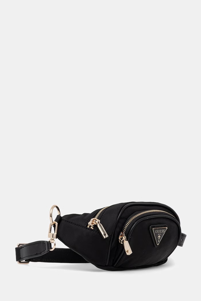 Guess τσαντάκι μέσης γυναικείο FOLLIE TWNN96.76080 μαύρο SS26
