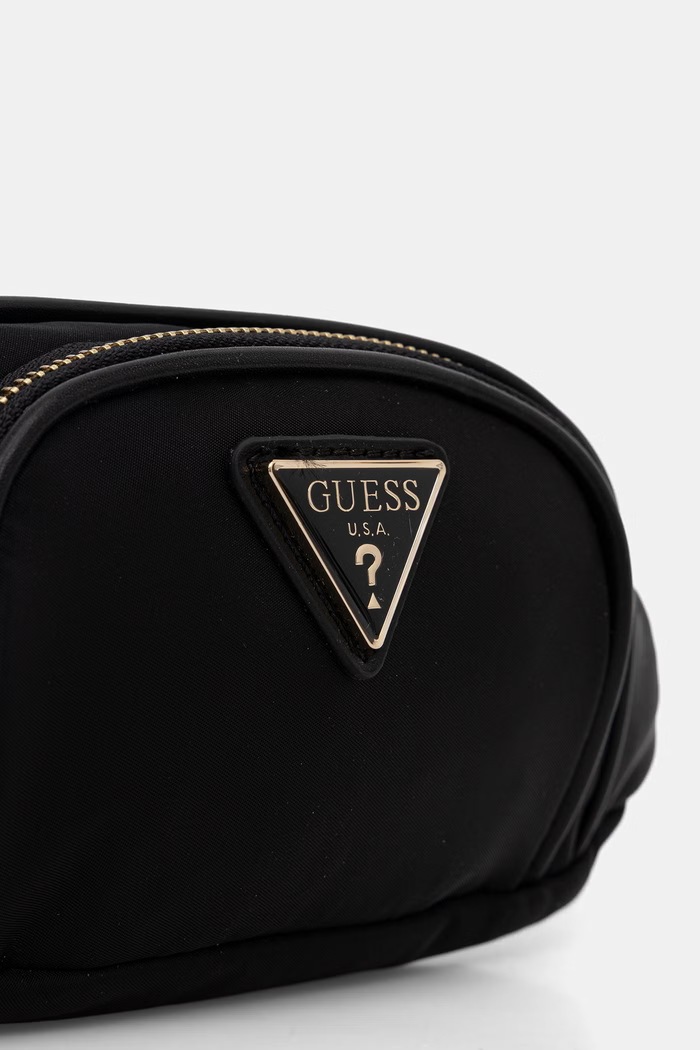 Guess τσαντάκι μέσης γυναικείο FOLLIE μαύρο TWNN96.76080
