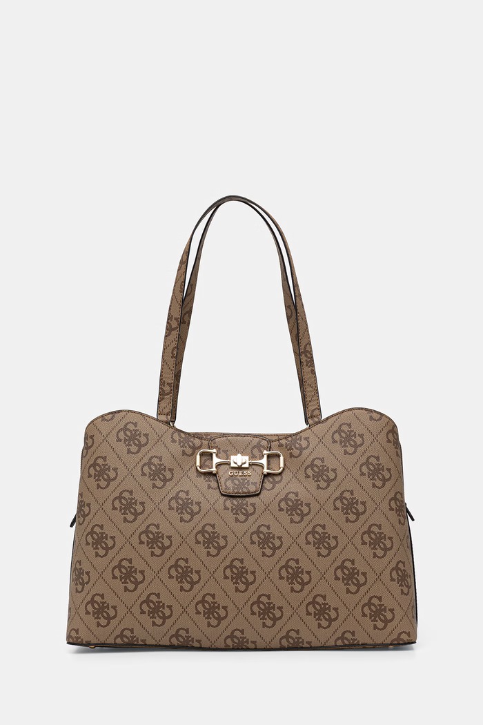 Guess geantă shopper pentru femei JANIE bej TWOB99.24024