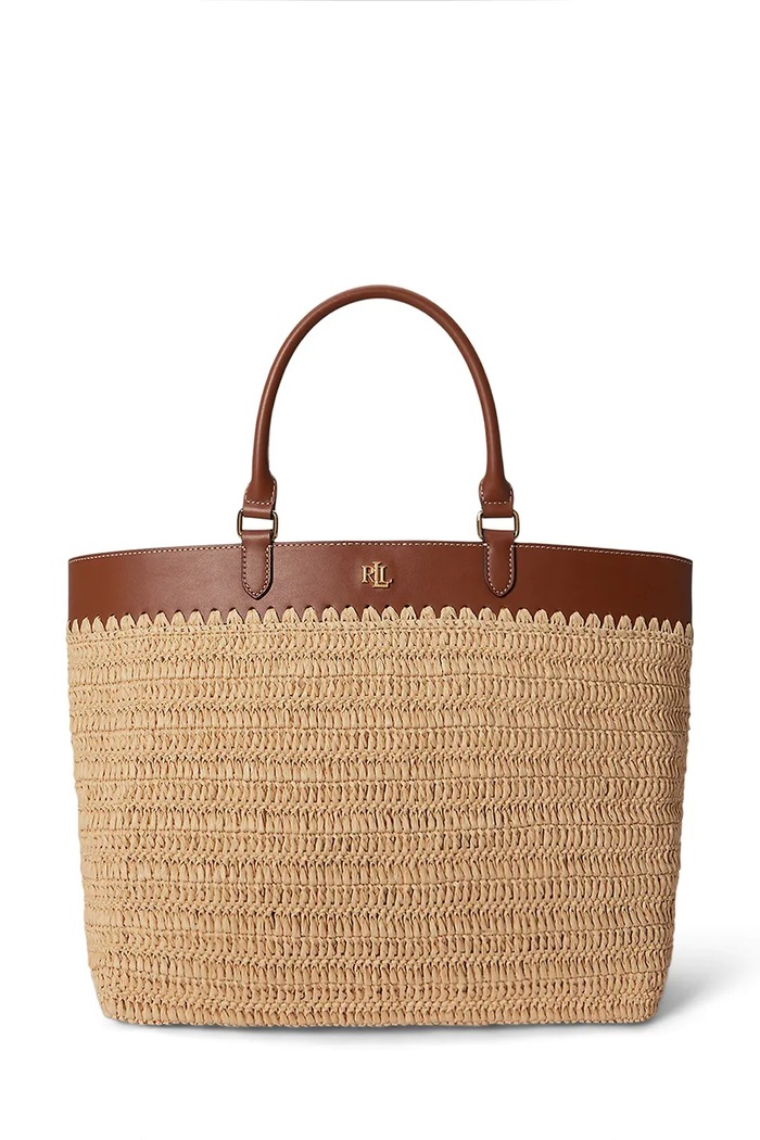 Lauren Ralph Lauren geantă shopper pentru femei maro 431982183