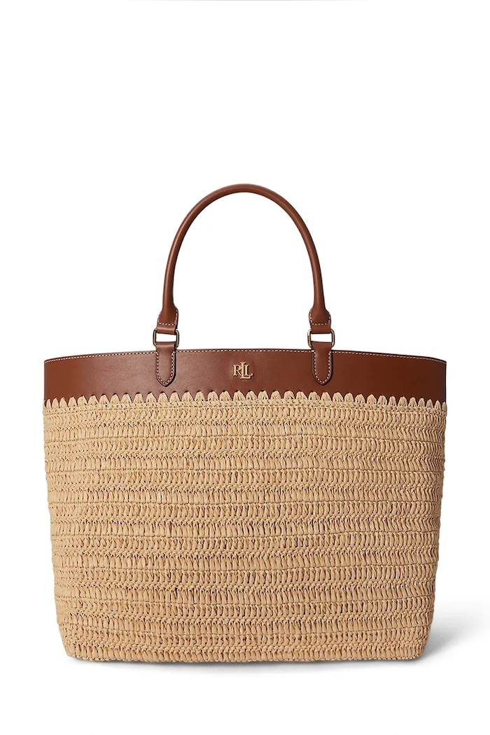 Lauren Ralph Lauren geantă shopper pentru femei maro 431982183