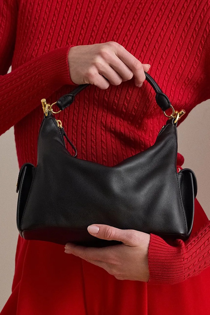 Lauren Ralph Lauren dámska kožená kabelka 431P06064