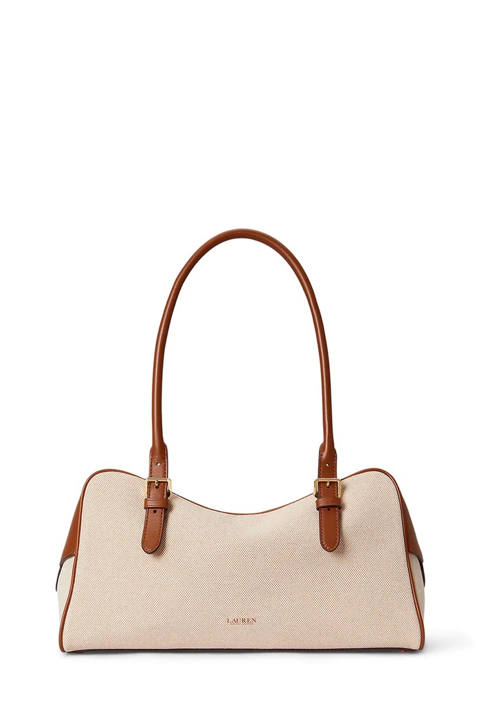 Doplnky Lauren Ralph Lauren dámska kabelka 431P06078 béžová
