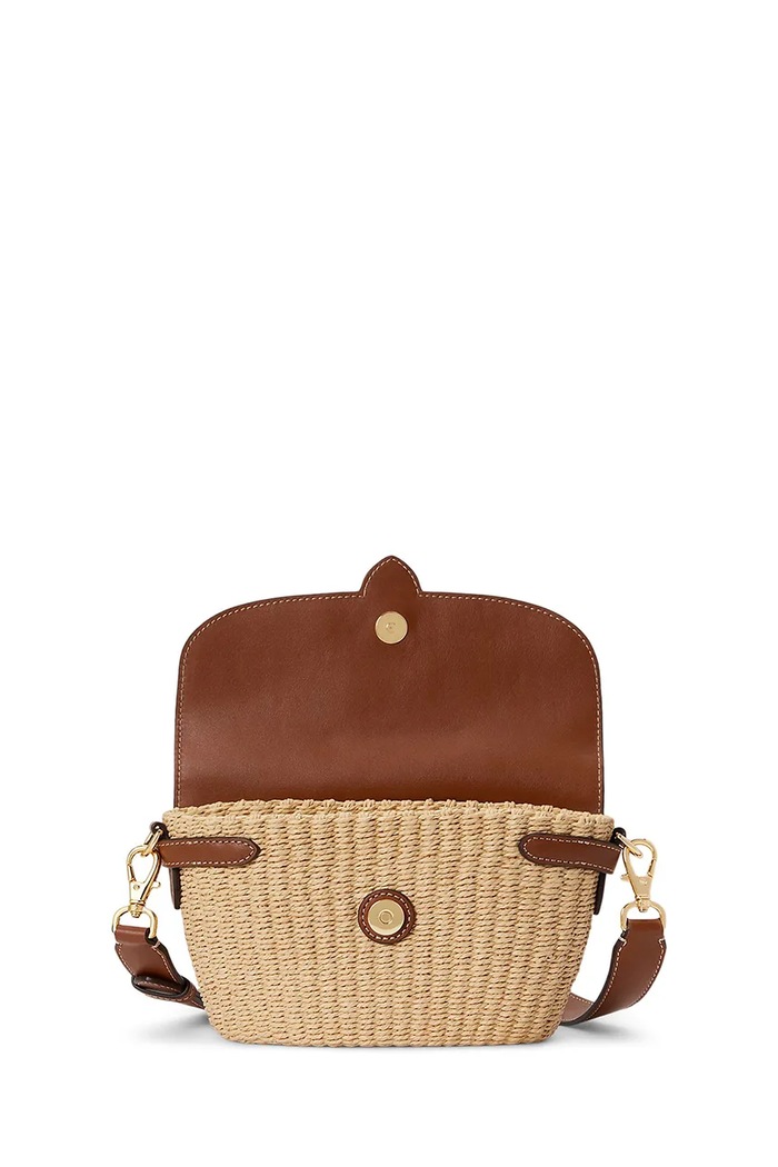 Lauren Ralph Lauren crossbody kabelka dámska hnedá 431P10158