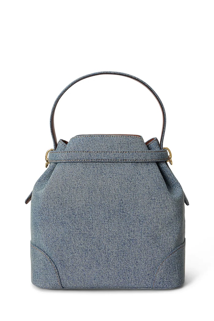 Lauren Ralph Lauren torebka crossbody damska skórzana 431P10498 niebieski SS26