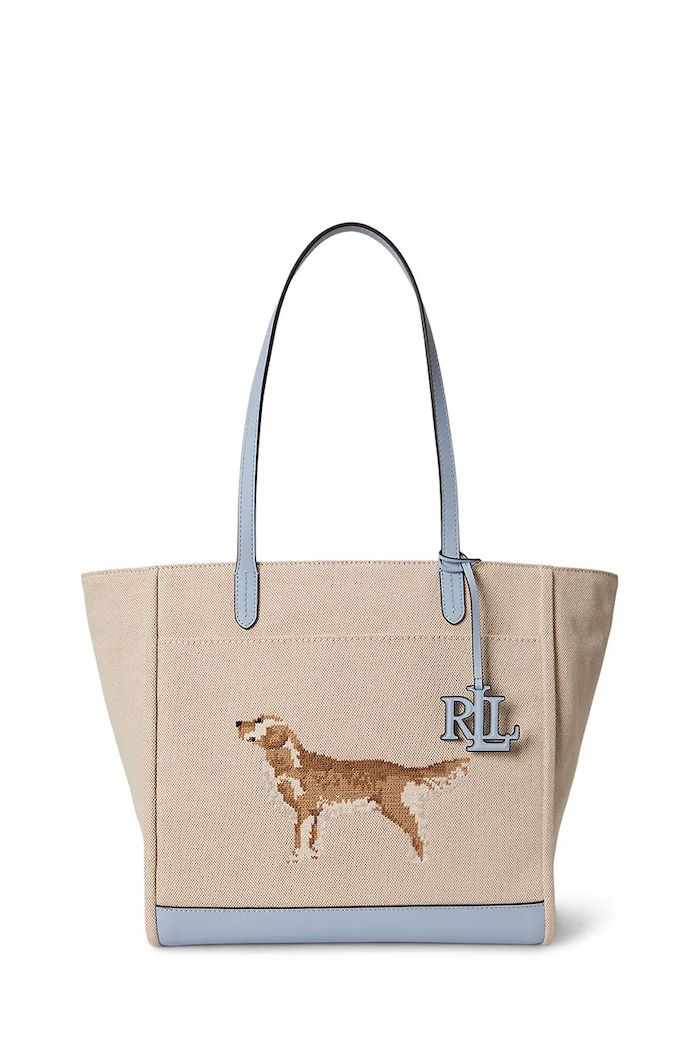 Lauren Ralph Lauren geantă shopper pentru femei bej 431P13256