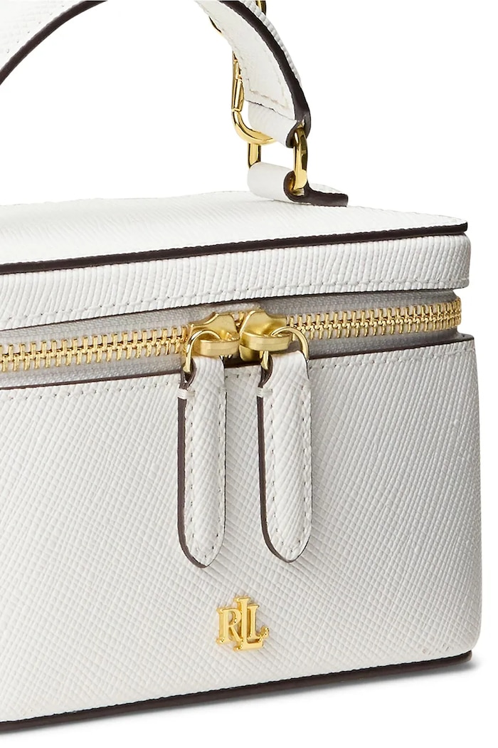 Lauren Ralph Lauren torebka crossbody damska skórzana 431P10144 biały