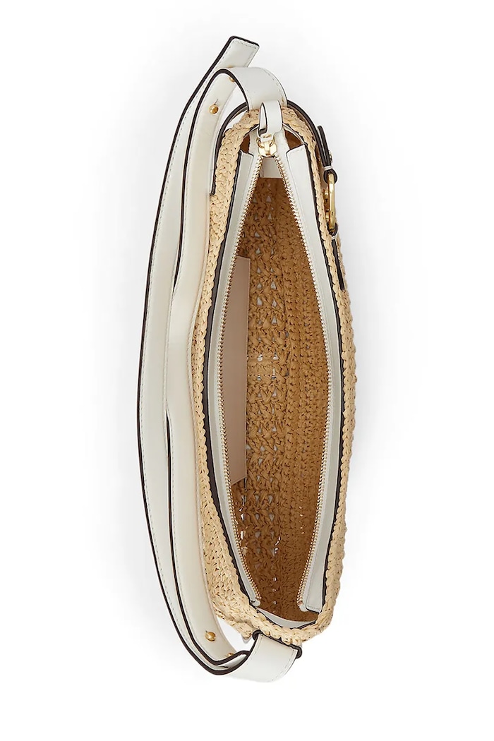 Lauren Ralph Lauren crossbody torbica ženski bež 431P10502