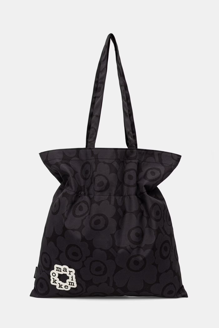 Marimekko шопинг чанта дамска черен 095333