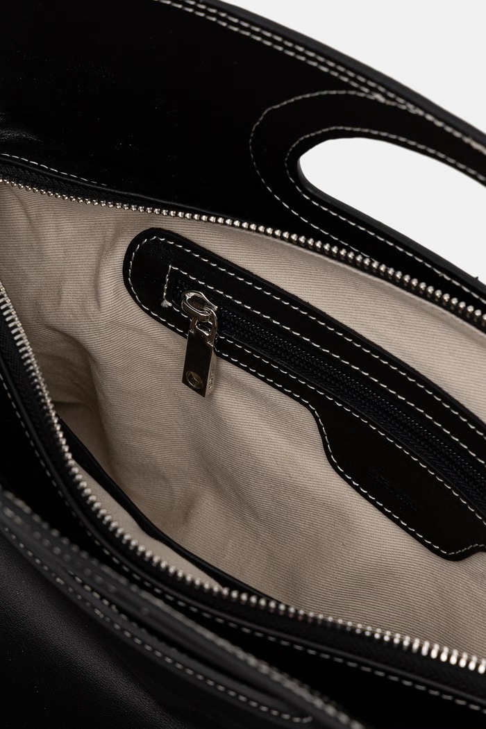 Usnjena torbica MAX&Co. MCLBIGBOOKBAG3 2618511032200 črna