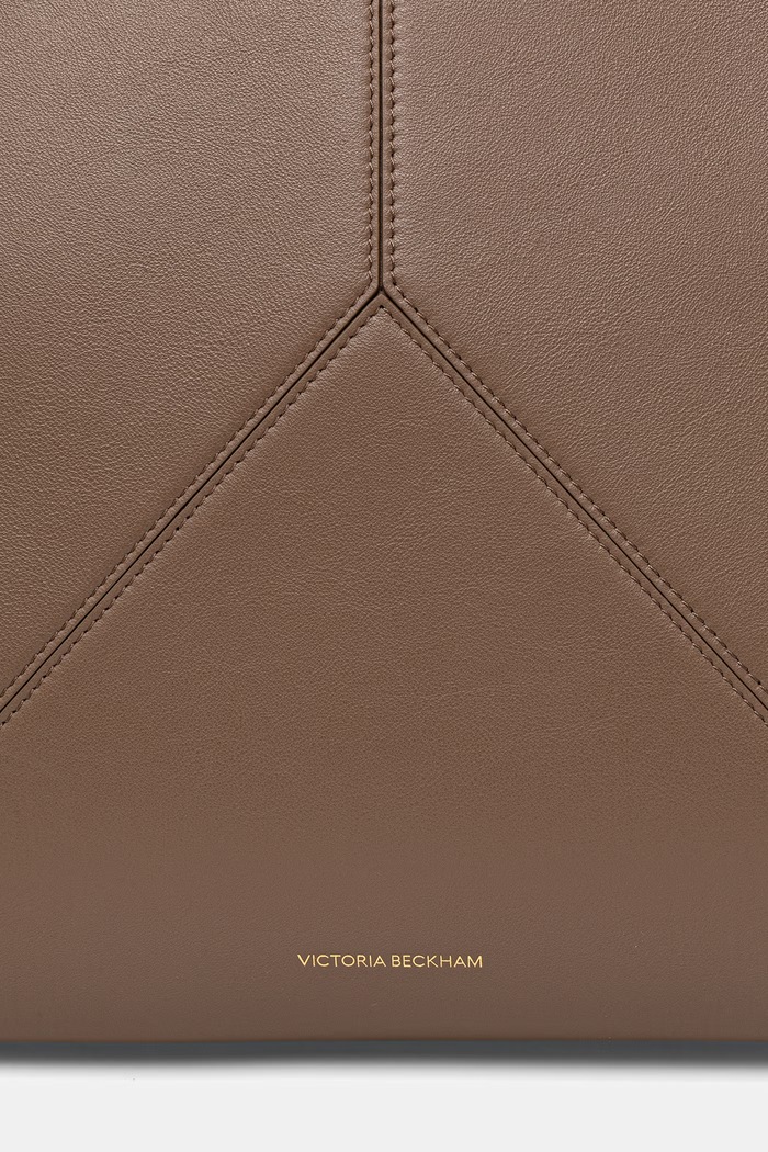 Victoria Beckham tote bag pentru femei, din piele Tote maro B126AAC007421A
