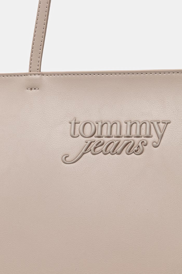 Tommy Jeans geantă shopper pentru femei bej AW0AW18455