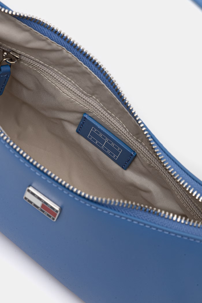 Tommy Jeans Μικρή τσάντα γυναικεία από απομίμηση δέρματος AW0AW18458 μπλε