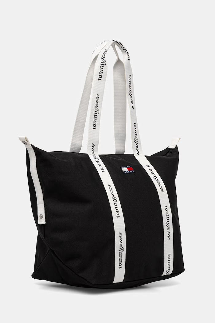 Tommy Jeans torebka tote damska AW0AW18461 czarny SS26