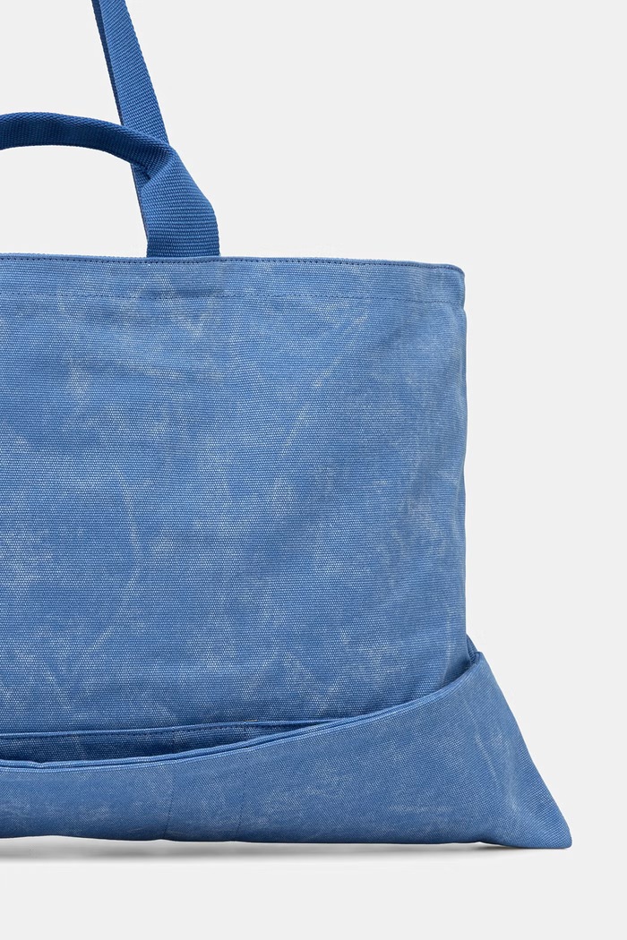 Doplňky Tommy Jeans tote taška dámská AW0AW18466 modrá