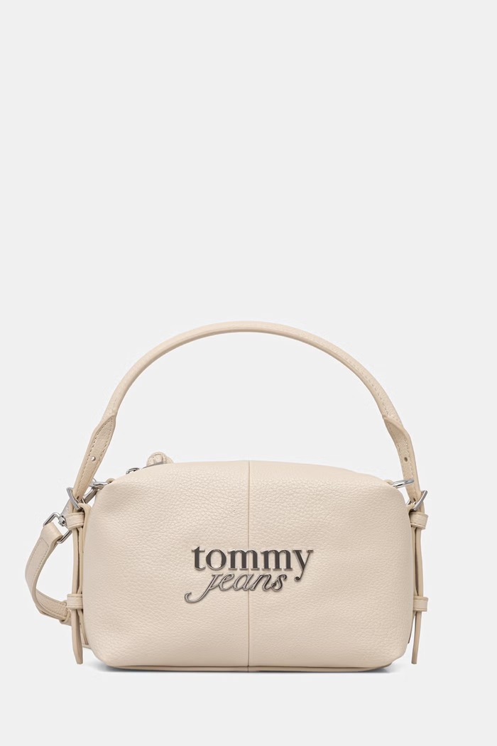 Tommy Jeans geantă crossbody pentru femei bej AW0AW18470