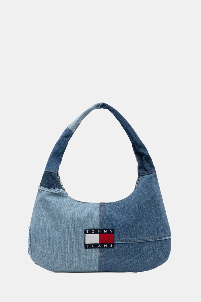Tommy Jeans taška dámská modrá AW0AW18471