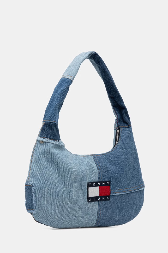Tommy Jeans taška dámská AW0AW18471 modrá SS26