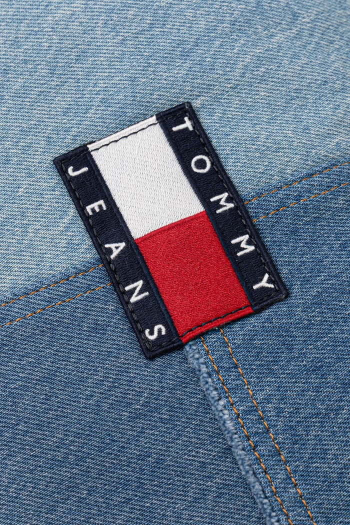 Tommy Jeans taška dámská modrá AW0AW18471